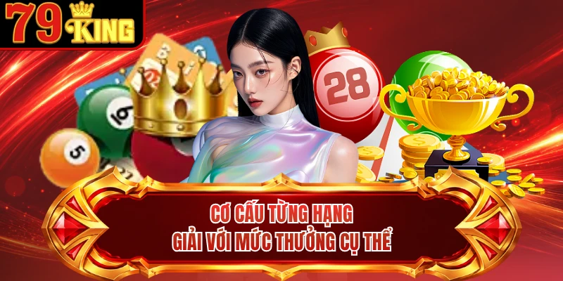 Cơ cấu từng hạng giải với mức thưởng cụ thể