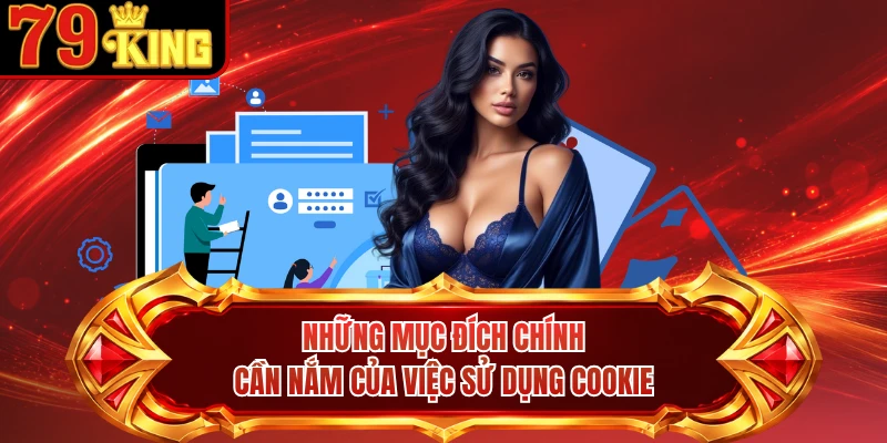 Những mục đích chính cần nắm của việc sử dụng cookie